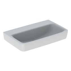 Geberit Renova Compact Waschtisch, Breite 65cm, Tiefe 40cm, ohne Hahnloch, ohne Über... GEBERIT-501717008 4025410868442 (Abb. 1)