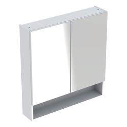 Geberit Renova Plan Spiegelschrank mit zwei Türen und zwei Glaseinlegeböden 58,8x85x... GEBERIT-502365011 4025410681096 (Abb. 1)