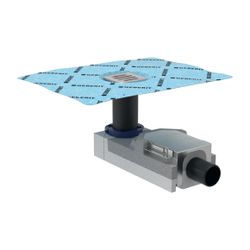 Geberit Duschbodenablauf für Estrichhöhe am Einlauf 90-220mm Außendurchmesser 50mm... GEBERIT-154050001 4025416363897 (Abb. 1)