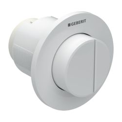 Geberit Typ 01 Fernbetätigung pneumatisch, 2-Mengen-Spülung, Unterputz-Drücker, vorr... GEBERIT-116044111 4025416322603 (Abb. 1)
