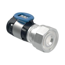 Geberit FlowFit Anschluss für Eurokonus, mit Überwurfmutter bleifreie Siliziumbronze... GEBERIT-619260221 4025416188629 (Abb. 1)
