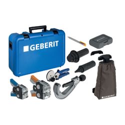Geberit FlowFit Koffer bestückt Typ 2 mit Fach für ECO 203, ACO 203 Pressgerät... GEBERIT-655080001 4025410929785 (Abb. 1)