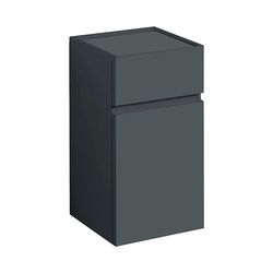 Geberit Renova Plan Seitenschrank mit 1 Tür, 1 Schublade, 39x70x36cm, Lava lackiert ... GEBERIT-501921JK1 4025410905987 (Abb. 1)