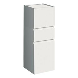 Geberit Renova Plan Mittelhochschrank mit 2 Türen, 1 Schublade, 39x105x36cm, Weiß la... GEBERIT-501922011 4025410905505 (Abb. 1)
