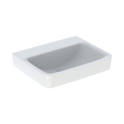 Geberit Renova Plan Waschtisch, Breite 55cm, Tiefe 44cm, ohne Hahnloch, ohne Überlau... GEBERIT-501635008 4025410858290 (Abb. 1)