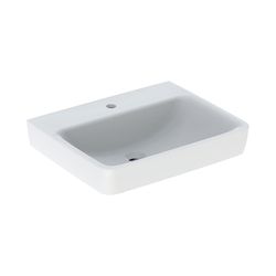 Geberit Renova Plan Waschtisch, Breite 60cm, Tiefe 48cm, Hahnloch mittig, ohne Überl... GEBERIT-501637001 4025410858191 (Abb. 1)