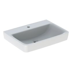 Geberit Renova Plan Waschtisch, Breite 65cm, Tiefe 48cm, Hahnloch mittig, ohne Überl... GEBERIT-501641001 4025410858436 (Abb. 1)