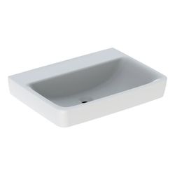 Geberit Renova Plan Waschtisch, Breite 65cm, Tiefe 48cm, ohne Hahnloch, ohne Überlau... GEBERIT-501643008 4025410858658 (Abb. 1)