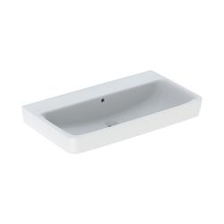Geberit Renova Plan Waschtisch, Breite 85cm, Tiefe 48cm, ohne Hahnloch, Überlauf sic... GEBERIT-501700001 4025410868220 (Abb. 1)