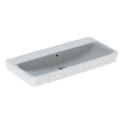 Geberit Renova Plan Waschtisch, Breite 100cm, Tiefe 48cm, ohne Hahnloch, Überlauf si... GEBERIT-501708008 4025410868534 (Abb. 1)