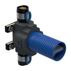Geberit FlowFit Unterputz-Kugelhahn mit Dämmung, Befestigung, d 16mm, PN 10 bar... GEBERIT-619890001 4025410773272 (Abb. 1)