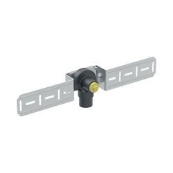 Geberit FlowFit Anschlusswinkel 90 Grad vormontiert, einfach, abgesetzt, d 20mm, Rp ... GEBERIT-619631001 4025416602347 (Abb. 1)