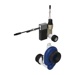 Geberit Urinalsteuerung mit elektronischer Spülauslösung, Batterie, Aufputz, verdeck... GEBERIT-116077001 4025410870957 (Abb. 1)