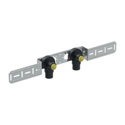 Geberit Mepla Anschlusswinkel 90 Grad vormontiert, zweifach d 20mm, AD 15,3cm... GEBERIT-602781005 4025416700098 (Abb. 1)