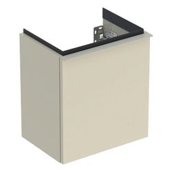 Geberit iCon Unterschrank für Handwaschbecken 1 Tür 38x415cm Tür rechts Sandgrau lac... GEBERIT-502300JL1 4025410942197 (Abb. 1)