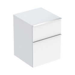 Geberit iCon Seitenschrank mit zwei Schubladen H 60cm, Weiß, lackiert hochglänzend/H... GEBERIT-502315012 4025410941596 (Abb. 1)