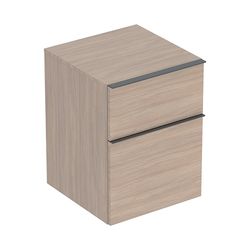 Geberit iCon Seitenschrank mit zwei Schubladen H 60cm, Eiche, Melamin Holzstruktur/L... GEBERIT-502315JH1 4025410942777 (Abb. 1)