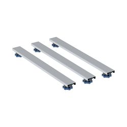 Geberit Set Füße und 3 Traversen, für Duschwannen aus Steinharz, bis 140cm 62,5x6,2–... GEBERIT-554955001 4025410750280 (Abb. 1)