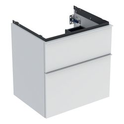 Geberit iCon Unterschrank für Waschtisch, 2 Schubladen Waschtisch 60cm, Weiß, lackie... GEBERIT-502303013 4025410941244 (Abb. 1)