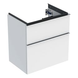 Geberit iCon Unterschrank für WT 2 Schubladen verkürzte Ausladung WT 60cm Weiß lacki... GEBERIT-502307012 4025410941350 (Abb. 1)