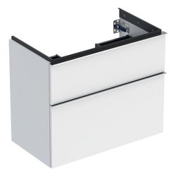 Geberit iCon Unterschrank für WT 2 Schubladen verkürzte Ausladung WT 75cm Weiß lacki... GEBERIT-502308012 4025410941381 (Abb. 1)