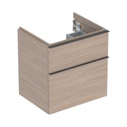 Geberit iCon Unterschrank für Waschtisch, 2 Schubladen Waschtisch 60cm, Eiche, Melam... GEBERIT-502303JH1 4025410942296 (Abb. 1)
