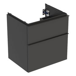 Geberit iCon Unterschrank für Waschtisch, 2 Schubladen Waschtisch 60cm, Lava lackier... GEBERIT-502303JK1 4025410942302 (Abb. 1)