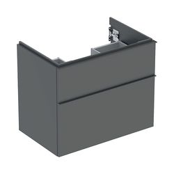Geberit iCon Unterschrank für Waschtisch, 2 Schubladen Waschtisch 75cm, Lava lackier... GEBERIT-502304JK1 4025410942340 (Abb. 1)