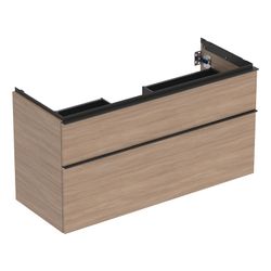 Geberit iCon Unterschrank für Waschtisch, 2 Schubladen Waschtisch 120cm, Eiche Melam... GEBERIT-502306JH1 4025410942418 (Abb. 1)