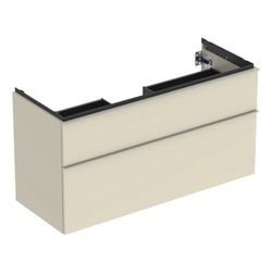 Geberit iCon Unterschrank für Waschtisch 2 Schubladen Waschtisch 120cm Sandgrau lack... GEBERIT-502306JL1 4025410942432 (Abb. 1)