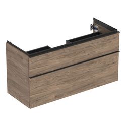 Geberit iCon Unterschrank für Waschtisch 2 Schubladen Waschtisch 120cm, Nussbaum hic... GEBERIT-502306JR1 4025410942449 (Abb. 1)