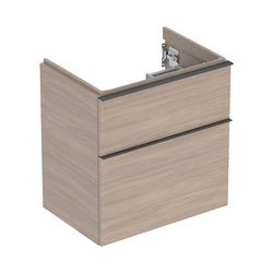 Geberit iCon Unterschrank für WT 2 Schubladen verkürzte Ausladung WT 60cm Eiche Mela... GEBERIT-502307JH1 4025410942456 (Abb. 1)