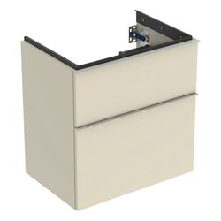 Geberit iCon Unterschrank für WT 2 Schubladen verkürzte Ausladung WT 60cm Sandgrau l... GEBERIT-502307JL1 4025410942470 (Abb. 1)