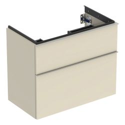 Geberit iCon Unterschrank für WT 2 Schubladen verkürzte Ausladung WT 75cm Sandgrau l... GEBERIT-502308JL1 4025410942517 (Abb. 1)