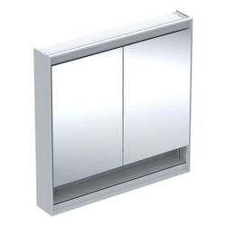 Geberit ONE Spiegelschrank mit Nische und ComfortLight, 2 Türen, AP-Montage, H 90cm ... GEBERIT-505833002 4025410935564 (Abb. 1)