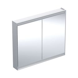 Geberit ONE Spiegelschrank mit ComfortLight, 2 Türen, AP-Montage, Höhe 90cm B 105cm,... GEBERIT-505814001 4025410935199 (Abb. 1)