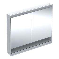 Geberit ONE Spiegelschrank mit Nische und ComfortLight, 2 Türen, UP-Montage, H 90cm ... GEBERIT-505824002 4025410935403 (Abb. 1)