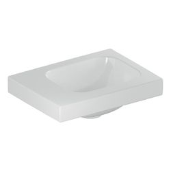 Geberit iCon Light Handwaschbecken 38x13x28cm, Weiß, ohne Hahnloch, ohne Überlauf, A... GEBERIT-501831003 4025410894472 (Abb. 1)