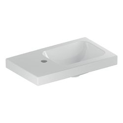 Geberit iCon Light Handwaschbecken mit Ablagefläche 53x13x31cm, Weiß, Hahnloch links... GEBERIT-501833001 4025410894533 (Abb. 1)