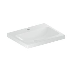 Geberit iCon Light Waschtisch, Breite 60cm, Tiefe 48cm, Hahnloch mittig, ohne Überla... GEBERIT-501834005 4025410894618 (Abb. 1)
