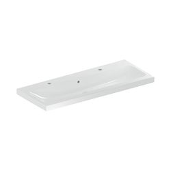 Geberit iCon Light Waschtisch, Breite 120cm, Tiefe 48cm, Hahnloch links, rechts, Übe... GEBERIT-501837002 4025410894823 (Abb. 1)