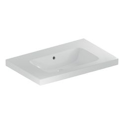 Geberit iCon Light Waschtisch mit Ablagefläche, Breite 75cm, Tiefe 48cm, ohne Hahnlo... GEBERIT-501839003 4025410894991 (Abb. 1)