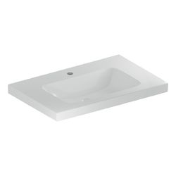 Geberit iCon Light Waschtisch mit Ablagefläche, Breite 75cm, Tiefe 48cm, Hahnloch mi... GEBERIT-501839006 4025410895028 (Abb. 1)