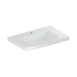 Geberit iCon Light Waschtisch mit Ablagefläche, Breite 75cm, Tiefe 48cm, Hahnloch mi... GEBERIT-501839006 4025410895028 (Abb. 1)