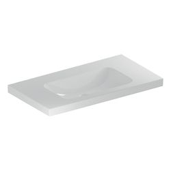 Geberit iCon Light Waschtisch mit Ablagefläche, Breite 90cm, Tiefe 48cm, ohne Hahnlo... GEBERIT-501840008 4025410895127 (Abb. 1)