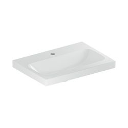 Geberit iCon Light Waschtisch verkürzte Ausladung, Breite 60cm, Tiefe 42cm, Hahnloch... GEBERIT-501841005 4025410895172 (Abb. 1)