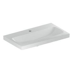 Geberit iCon Light Waschtisch verkürzte Ausladung, Breite 75cm, Tiefe 42cm, Hahnloch... GEBERIT-501842006 4025410895264 (Abb. 1)