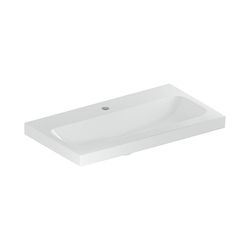 Geberit iCon Light Waschtisch verkürzte Ausladung, Breite 75cm, Tiefe 42cm, Hahnloch... GEBERIT-501842006 4025410895264 (Abb. 1)