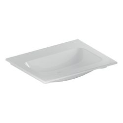 Geberit iCon Möbelwaschtisch 60x48cm ohne Hahnloch, ohne Überlauf, Weiß... GEBERIT-501843003 4025410895318 (Abb. 1)
