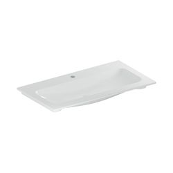 Geberit iCon Möbelwaschtisch, Breite 90cm, Tiefe 48cm, Hahnloch mittig, ohne Überlau... GEBERIT-501845001 4025410895370 (Abb. 1)